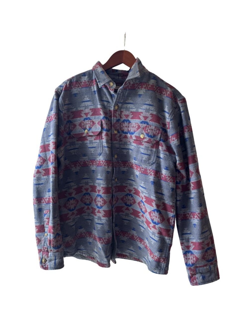 Alesbury 100% Cotton Aztec Print Shacket - Size L